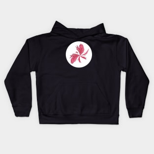 Pink Ribbon Design Kids Hoodie